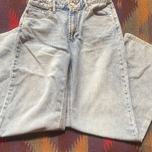 Light Blue high rise super soft Oat Denim Jeans 28